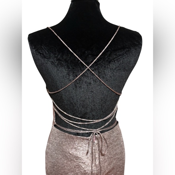 Lucci Lu Metallic Mini Style #4142 in Rose Gold Size 10 - Picture 6 of 10